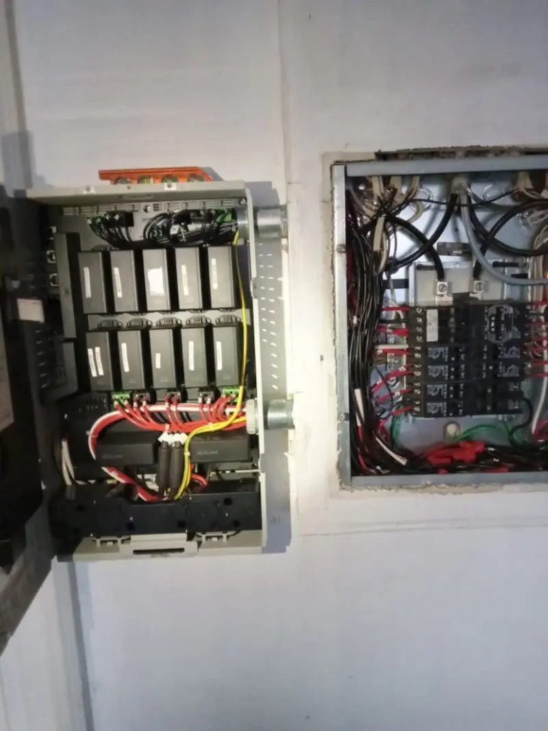 Electrical panel upgrade completed for Commercial Electrician Services in Towson